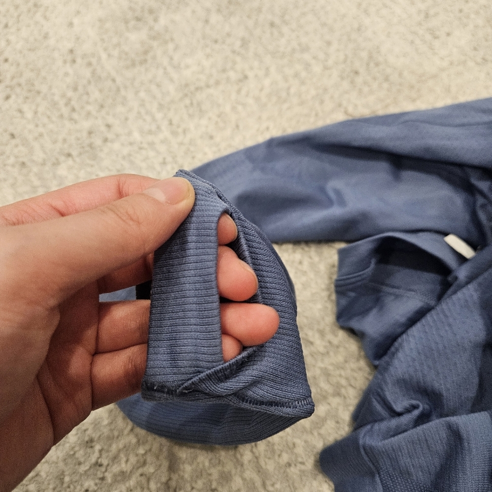 SOLD LULULEMON Swiftly Tech Long Sleeve Shirt 2.0 *Race Length Water Drop Size 6 - Picture 4 of 6